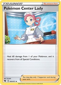 Pokemon Center Lady (60/73) [Champions Path]