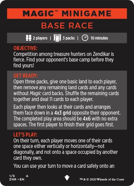 Magic Minigame: Base Race (1) [Zendikar Rising]