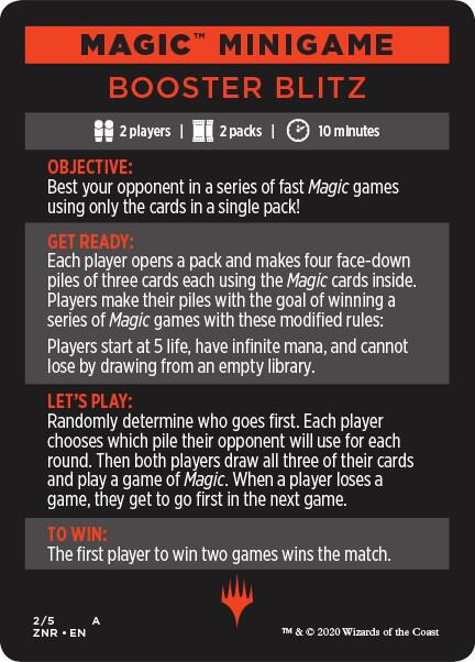 Magic Minigame: Booster Blitz (2) [Zendikar Rising]