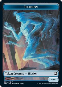 Illusion Token (6) [Zendikar Rising]