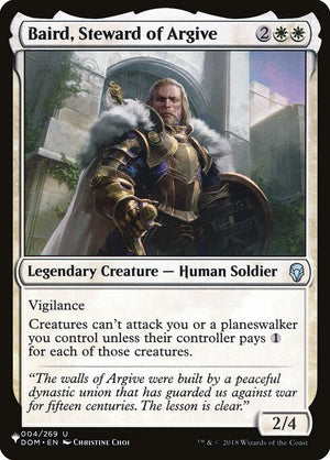 Baird, Steward of Argive (DOM-4) [The List]