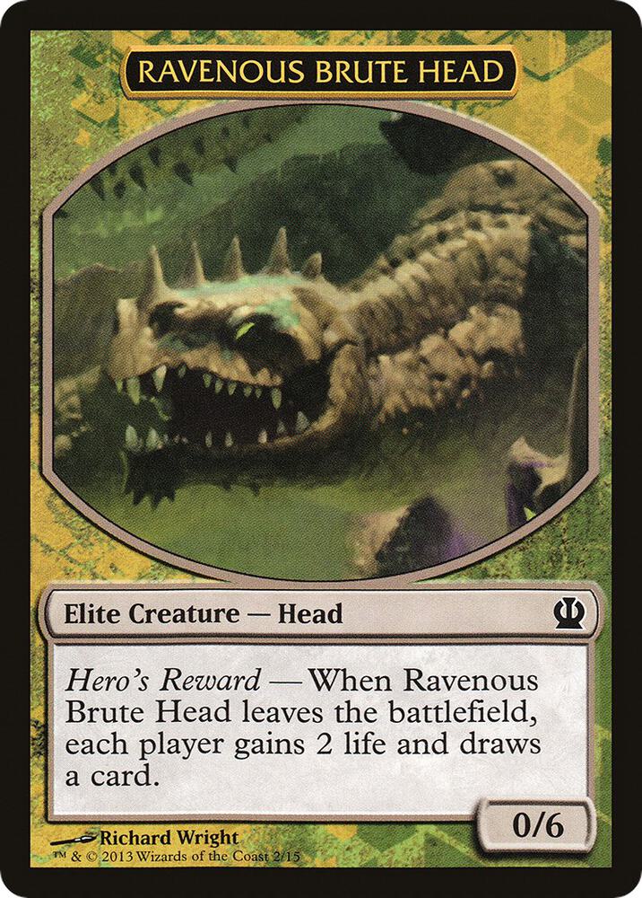 Ravenous Brute Head (2) [Hero's Path Promos]