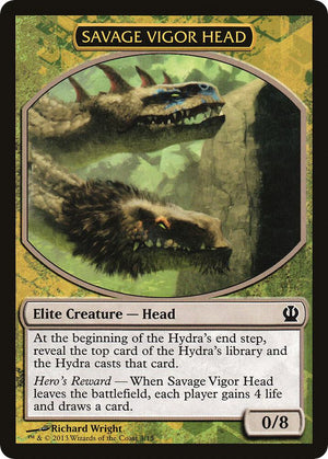 Savage Vigor Head (3) [Hero's Path Promos]