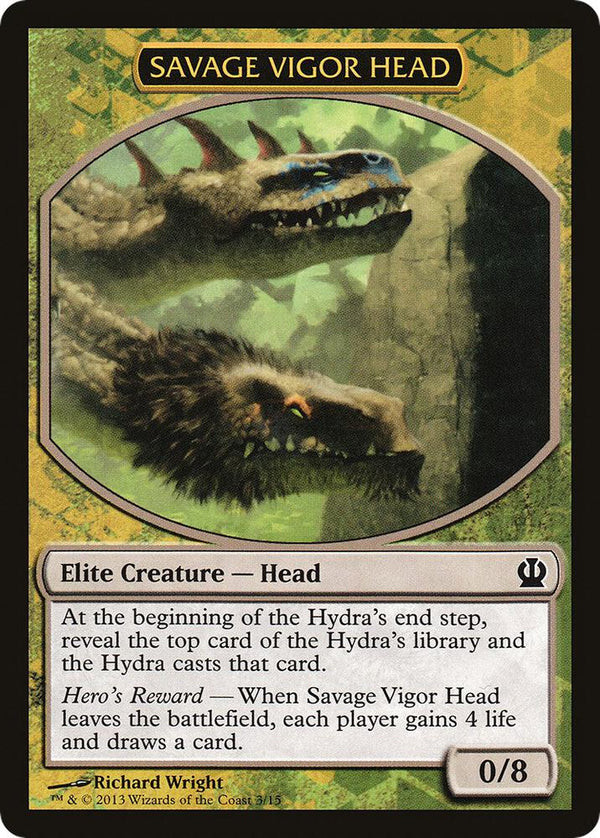 Savage Vigor Head (3) [Hero's Path Promos]