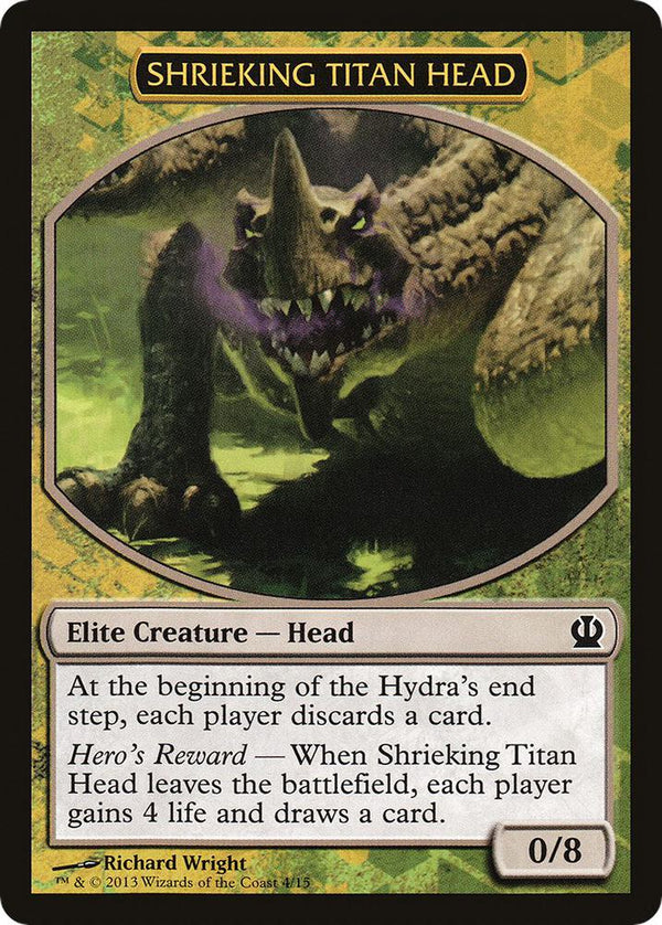 Shrieking Titan Head (4) [Hero's Path Promos]