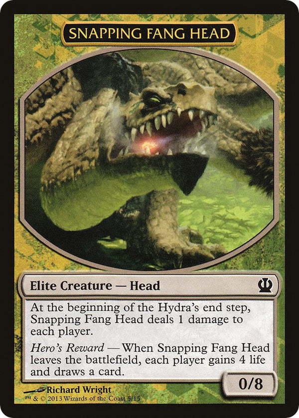 Snapping Fang Head (5) [Hero's Path Promos]