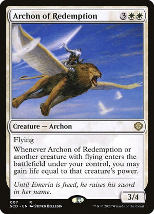 Archon of Redemption (7) [Starter Commander Decks]