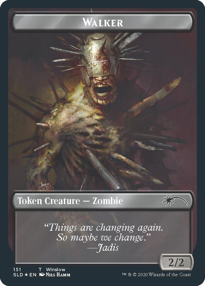 Walker (Winslow // Metal Head) Token (151) [Secret Lair Drop]