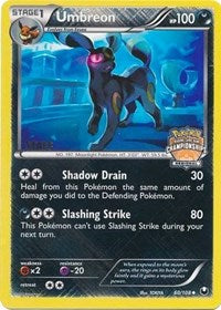 Umbreon - 60/108 (Regional Championships) [Staff] (060/108) [League and Championship Cards]