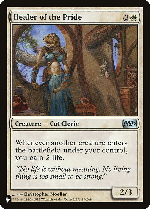 Healer of the Pride (M13-19) [The List]