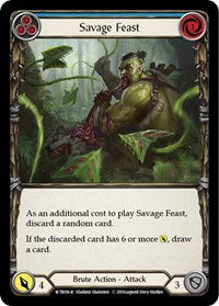 Savage Feast (Blue) (WTR016) [Welcome to Rathe (Unlimited)]