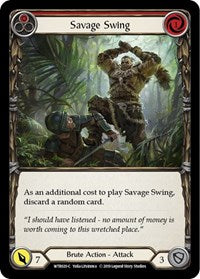 Savage Swing (Red) (WTR020) [Welcome to Rathe (Unlimited)]