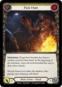 Pack Hunt (Yellow) (WTR024) [Welcome to Rathe (Unlimited)]