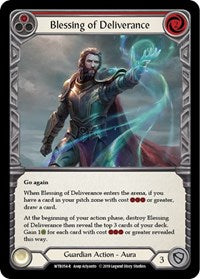 Blessing of Deliverance (Red) (WTR054) [Welcome to Rathe]
