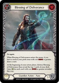 Blessing of Deliverance (Yellow) (WTR055) [Welcome to Rathe]