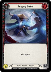 Surging Strike (Red) (WTR107) [Welcome to Rathe (Unlimited)]