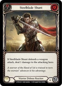 Steelblade Shunt (Red) (WTR126) [Welcome to Rathe (Unlimited)]