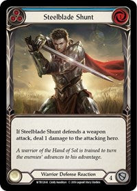 Steelblade Shunt (Blue) (WTR128) [Welcome to Rathe (Unlimited)]
