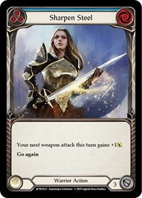 Sharpen Steel (Blue) (WTR143) [Welcome to Rathe (Unlimited)]