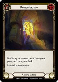 Remembrance (WTR163) [Welcome to Rathe (Unlimited)]