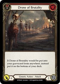 Drone of Brutality (Red) (WTR164) [Welcome to Rathe (Unlimited)]
