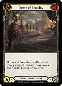 Drone of Brutality (Yellow) (WTR165) [Welcome to Rathe]