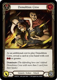 Demolition Crew (Red) (WTR179) [Welcome to Rathe (Unlimited)]