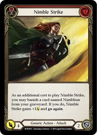 Nimble Strike (Red) (WTR185) [Welcome to Rathe (Unlimited)]