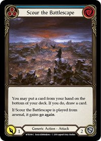 Scour the Battlescape (Blue) (WTR196) [Welcome to Rathe (Unlimited)]