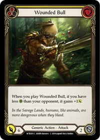 Wounded Bull (Yellow) (WTR201) [Welcome to Rathe (Unlimited)]