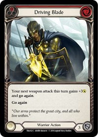 Driving Blade (Red) (TEA012) [Hero Deck Dorinthea]