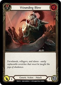 Wounding Blow (Red) (TEA015) [Hero Deck Dorinthea]