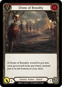 Drone of Brutality (Red) (RNR015) [Hero Deck Rhinar]