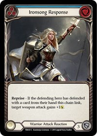 Ironsong Response (Blue) (TEA021) [Hero Deck Dorinthea]