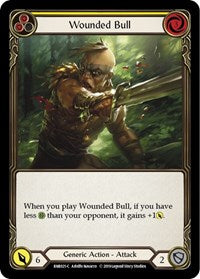 Wounded Bull (Yellow) (RNR021) [Hero Deck Rhinar]
