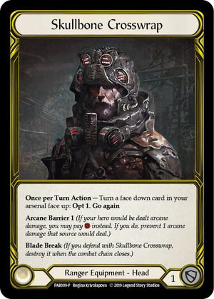 Skullbone Crosswrap (Golden) - FAB009 [Flesh and Blood Promo Cards]