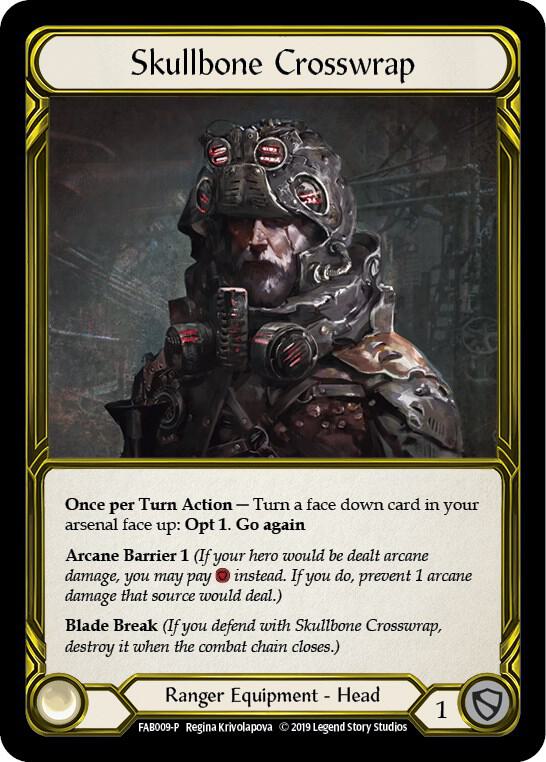 Skullbone Crosswrap (Golden) - FAB009 [Flesh and Blood Promo Cards]