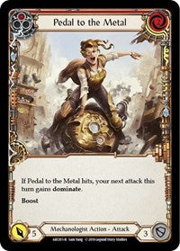 Pedal to the Metal (Red) (ARC011) [Arcane Rising (Unlimited)]