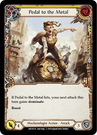 Pedal to the Metal (Yellow) (ARC012) [Arcane Rising]