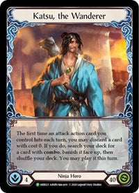 Katsu, the Wanderer (Rainbow) (HER023) [Flesh and Blood Promo Cards]