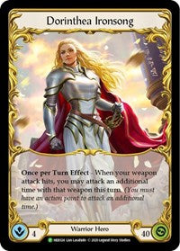 Dorinthea Ironsong (Rainbow) - HER024 (HER024) [Flesh and Blood Promo Cards]