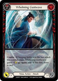 Whelming Gustwave (Red) - LGS007 (LGS007) [Flesh and Blood Promo Cards]