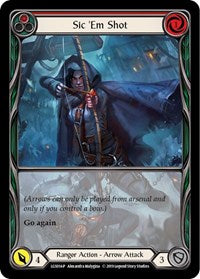 Sic 'Em Shot (Red) - LGS014 (LGS014) [Flesh and Blood Promo Cards]