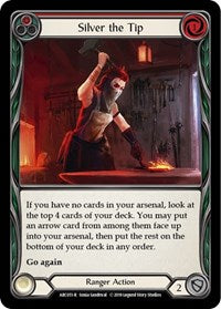 Silver the Tip (Red) (ARC051) [Arcane Rising (Unlimited)]