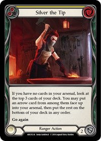 Silver the Tip (Yellow) (ARC052) [Arcane Rising (Unlimited)]