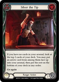 Silver the Tip (Blue) (ARC053) [Arcane Rising (Unlimited)]