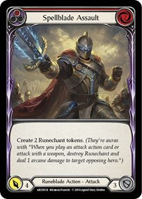 Spellblade Assault (Red) (ARC085) [Arcane Rising (Unlimited)]