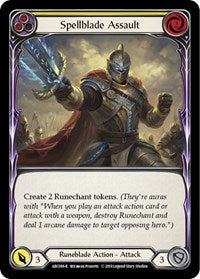 Spellblade Assault (Yellow) (ARC086) [Arcane Rising (Unlimited)]