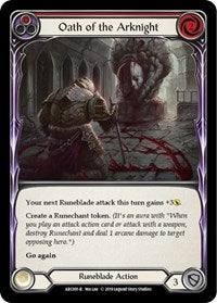 Oath of the Arknight (Red) (ARC091) [Arcane Rising (Unlimited)]