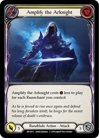Amplify the Arknight (Yellow) (ARC095) [Arcane Rising]